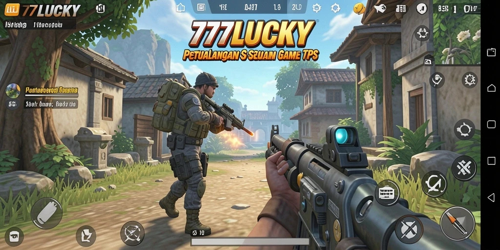 Tampilan gameplay menegangkan dalam 777LUCKY dengan aksi seru.