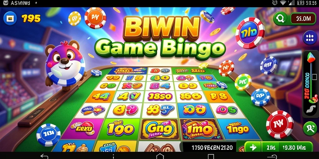 Tampilan menakjubkan dari gameplay Bingo BIWIN yang seru.