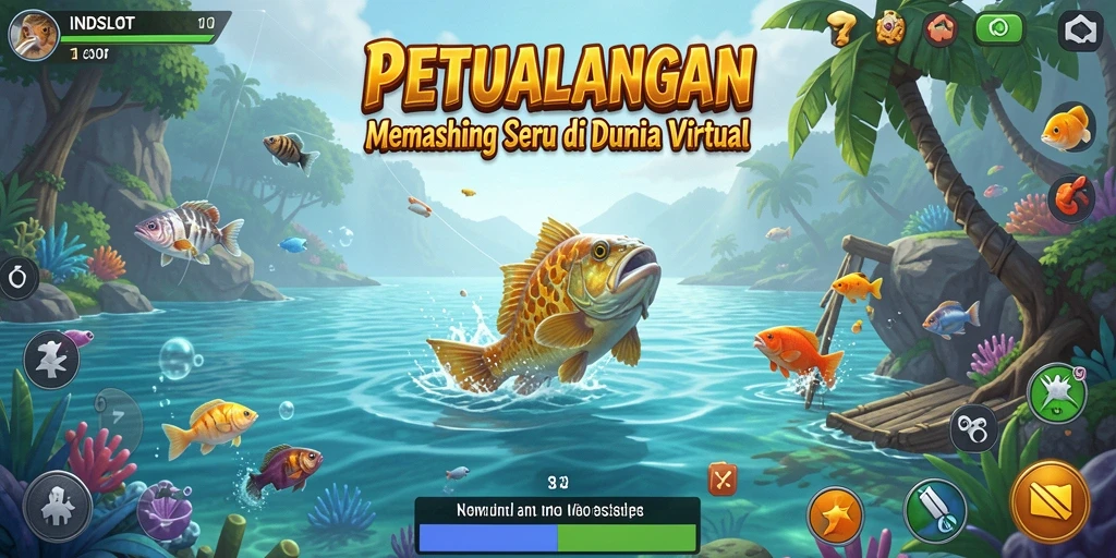 Tangkapan ikan terbaik di <strong>INDSLOT</strong> saat gameplay yang menantang.