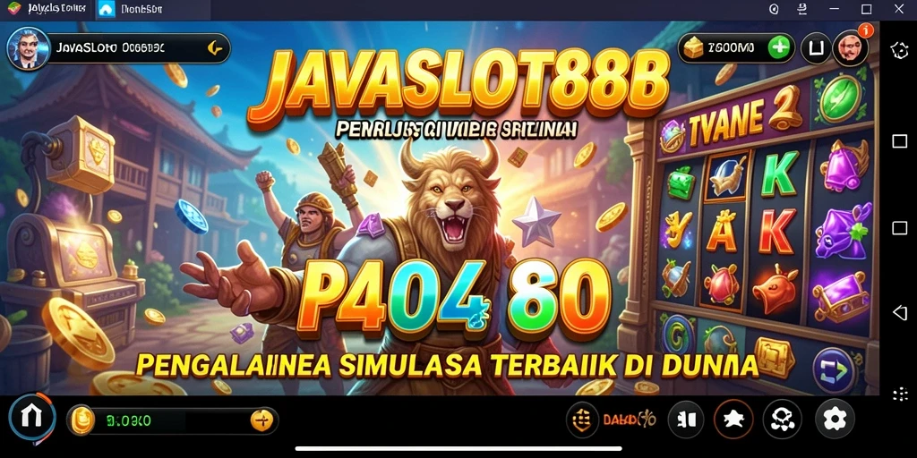 Screenshot gameplay JAVASLOT88 yang menampilkan keseruan bermain slot.