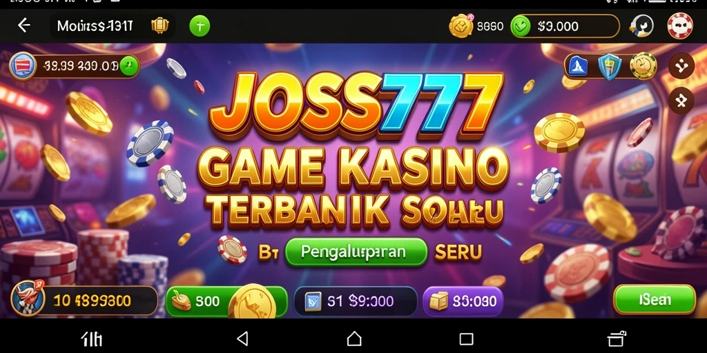 Tampilan menarik dari gameplay Kasino di JOSS777.