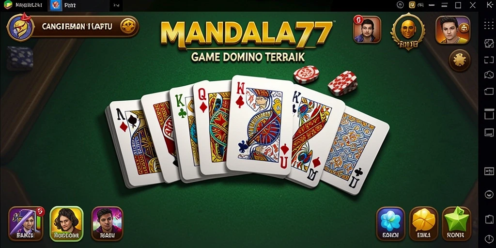 Tampilan gameplay MANDALA77 yang menarik dan penuh strategi.