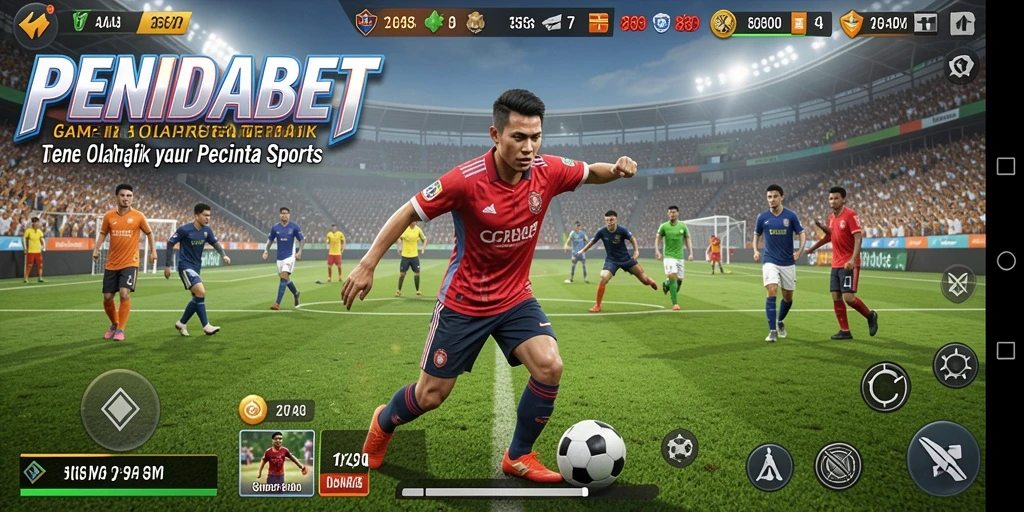 Tampilan gameplay PENIDABET yang seru dan menegangkan dalam pertandingan olahraga.