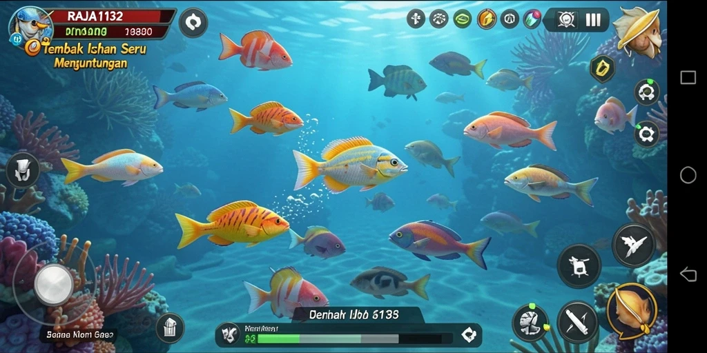 Gameplay seru dalam RAJA132, tangkap ikan dengan strategi yang jitu.