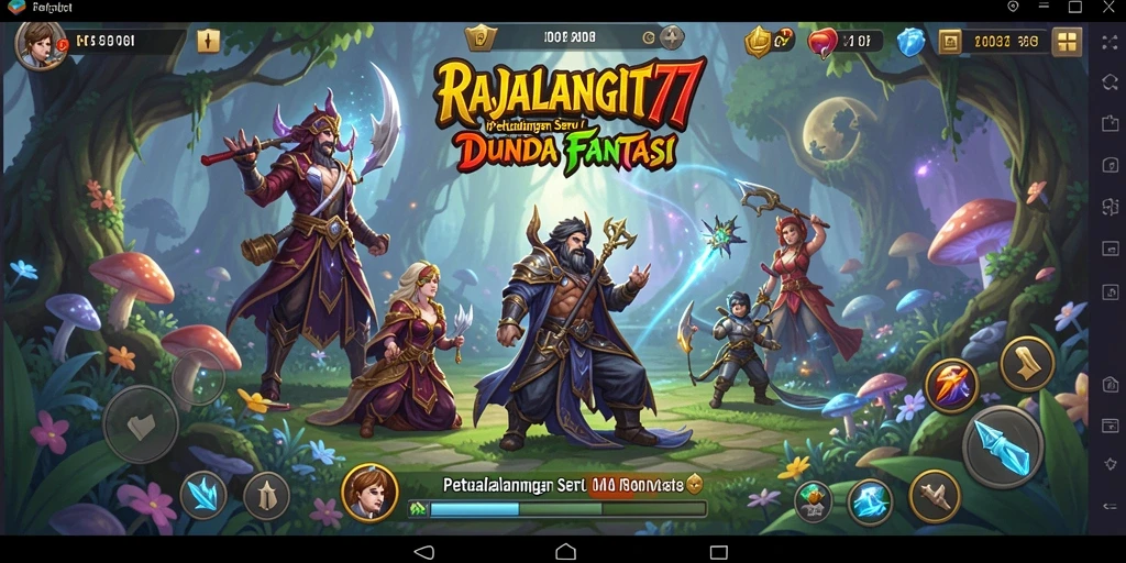 Gameplay mendebarkan di dunia fantasi yang memukau.