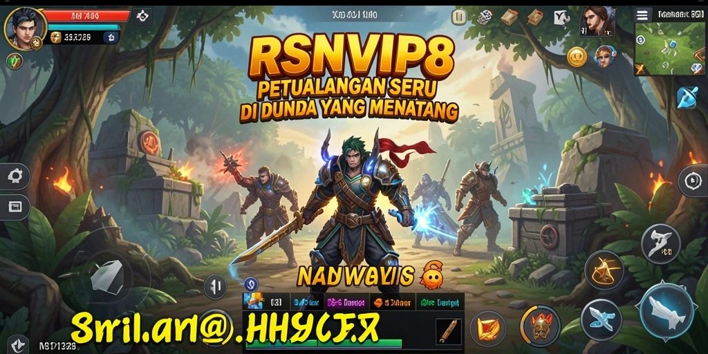 Tampilan menakjubkan dari gameplay RSNVIP8 yang penuh petualangan.