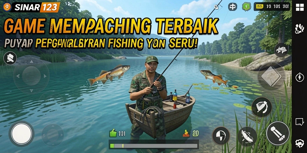Gameplay SINAR123 yang seru dengan berbagai ikan yang dapat ditangkap.