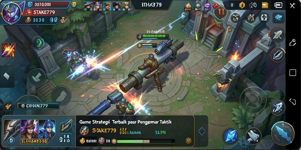 Tampilan gameplay STAKE779 yang mendebarkan dan penuh strategi.