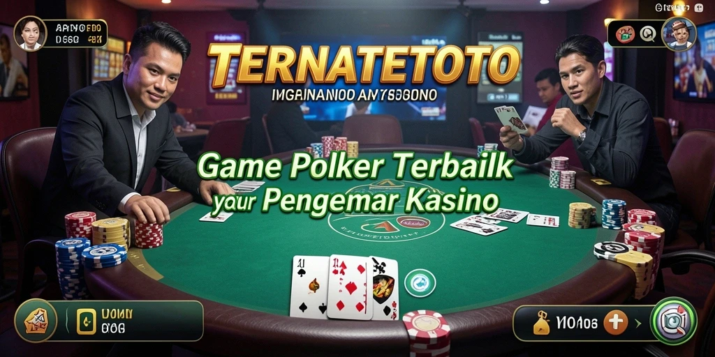 Gameplay Poker menarik di TERNATETOTO dengan pemain dari seluruh dunia.